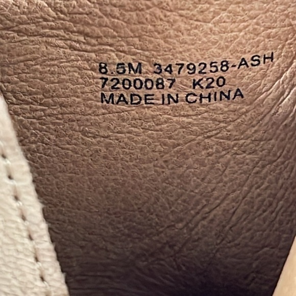 FRYE Reina Bootie 79258 Leather Brown Nubuck Slip On Ankle Booties Boots Sz 8.5 - Picture 13 of 16